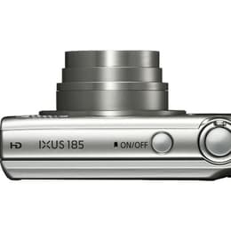 Compact IXUS 185 - Silver + Canon Zoom Lens 8X IS 28-224mm f/3.2-6.9 f/3.2-6.9