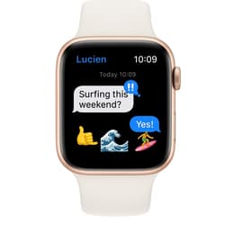 Apple Watch Series 4 (2018) GPS 40 mm - Aluminium Gold - Sport band Starlight
