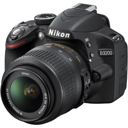 Reflex D3200 - Black + Nikon AF-S DX Nikkor 18-55mm f/3.5-5.6 VR II f/3.5-5.6