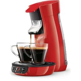 Espresso with capsules Senseo compatible Philips HD6563/83 L - Red
