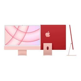 iMac 24" (2021) Apple M1 8-core 8-core GPU - 256 Go SSD - 8 GB QWERTY - English Standard glass