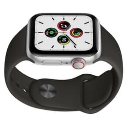 Apple Watch (Series SE) 2020 GPS + Cellular 40 - Aluminium Silver - Sport band Black