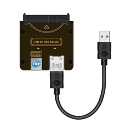 Simpletek Adattatore RAID da SAS SFF-8482 A USB 3.0 5Gbps Cable