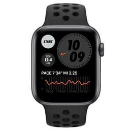 Apple Watch (Series SE) 2020 GPS + Cellular 44 - Aluminium Space Gray - Nike Sport band Black