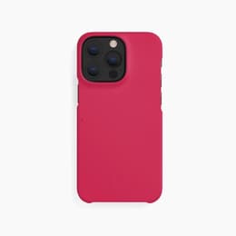Case iPhone 13 Pro Max - Natural material - Red