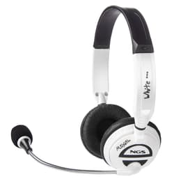 Ngs MSX6 Pro gaming wired Headphones with microphone - White/Black
