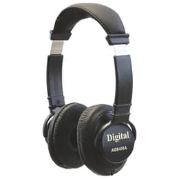 Sounlab A084HA noise-Cancelling wired Headphones - Black