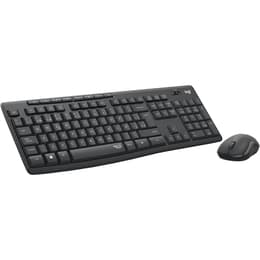 Logitech Keyboard QWERTY Spanish Wireless MK295