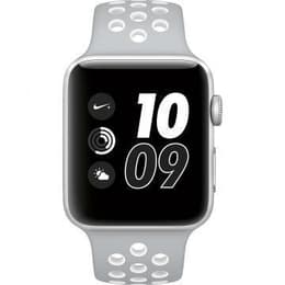 Apple Watch (Series 2) 42 - Aluminium Silver - Sport loop Grey/White