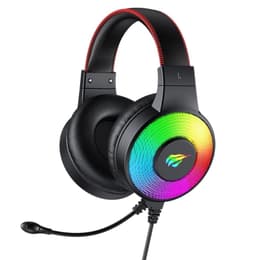 Havit GAMENOTE H2013d noise-Cancelling gaming wired Headphones with microphone - Black