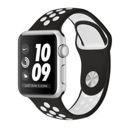 Apple Watch (Series 3) 2017 GPS 38 - Aluminium Silver - Sport Nike Black/White