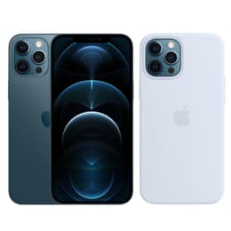 Bundle iPhone 12 Pro Max + Apple Case (Blue) - 128GB - Pacific Blue - Unlocked