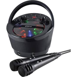 Groov-E Portable Party Karaoke Boombox Bluetooth Speakers - Black