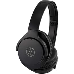 Audio Technica ATH-ANC500BT noise-Cancelling wired + wireless Headphones with microphone - Black