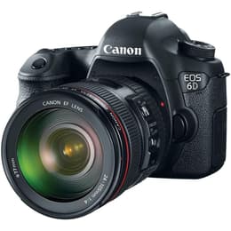 Reflex EOS 6D - Black + Canon Canon EF 24-105 mm f/4L IS II USM f/4L IS II USM