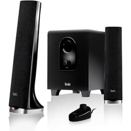Hercules XPS 2.1 40 slim Bluetooth Speakers - Black
