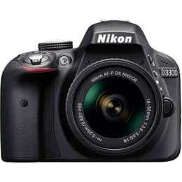 Reflex D3300 - Black + Nikon AF-P DX Nikkor 18-55mm f/3.5-5.6G VR f/3.5-5.6