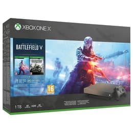 Xbox One X Limited Edition Gold Rush Special + Battlefield V + Battlefield 1943