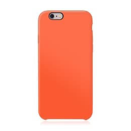 Case iPhone 6 Plus/6S Plus/7 Plus/8 Plus and 2 protective screens - Silicone - Orange