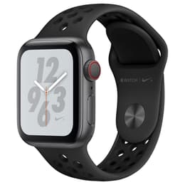 Apple Watch Series 4 (2018) GPS + Cellular 40 mm - Aluminium Space Gray - Nike Sport band Black