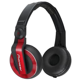Pioneer HDJ-500 wired Headphones - Red/Black