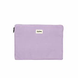 Cover 17-inches laptops - Cotton - Purple