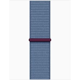 Apple Watch Series 9 (2023) GPS + Cellular 45 mm - Aluminium Silver - Sport loop Blue