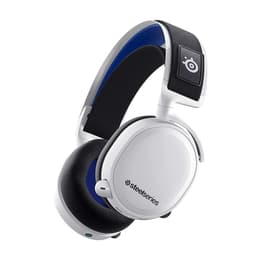 Steelseries Arctis 7P+ noise-Cancelling gaming wired + wireless Headphones with microphone - White