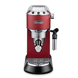 Espresso machine Without capsule Delonghi Dedica EC 685R 1.1L - Red