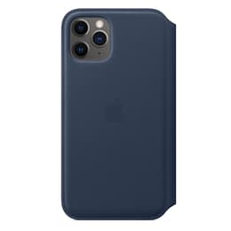 Apple Folio case iPhone 11 Pro - Leather Blue