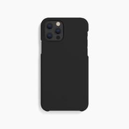 Case iPhone 12 Pro Max - Natural material - Black