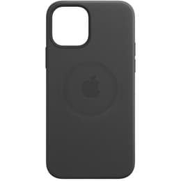 Apple Leather case iPhone 12 mini - Magsafe - Leather Black