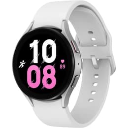 Samsung Smart Watch Galaxy Watch 5 HR GPS - Silver/White