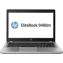 HP EliteBook Folio 9480M 14-inch (2014) - Core i5-4210U - 8GB - SSD 128 GB QWERTY - English