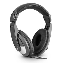 Skytec SH120 wired Headphones with microphone - Black/Grey