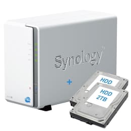Synology DS223j NAS 2-Bay - 4000GB - 0 GB RAM Realtek RTD1619B