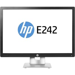 24-inch HP EliteDisplay E242 1920 x 1200 LED Monitor Black
