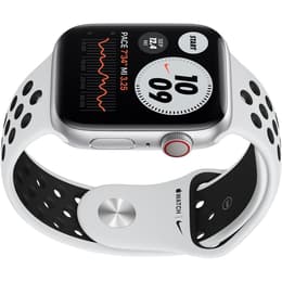 Apple Watch (Series 6) 2020 GPS 44 - Aluminium Silver - Sport Nike Pure plainum/Black