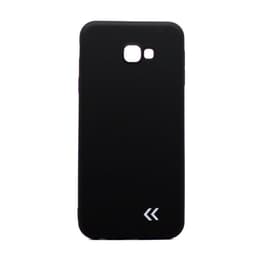Case Galaxy J4 Plus and protective screen - Plastic - Black