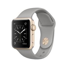 Apple Watch (Series 4) 2018 GPS 40 - Aluminium Gold - Sport loop Grey