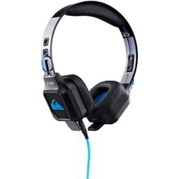 Quiksilver QS-1 studio noise-Cancelling wired Headphones with microphone - Black/Blue