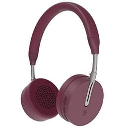 Kygo A6/500 wired + wireless Headphones with microphone - Burgundy