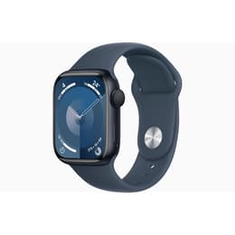 Apple Watch Series 8 (2022) GPS 45 mm - Aluminium Midnight - Sport band Blue