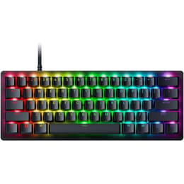 Razer Keyboard AZERTY French Backlit Keyboard Huntsman V3 Pro Mini