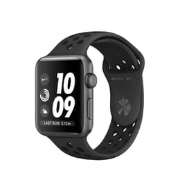 Apple Watch (Series 3) 2017 GPS + Cellular 42 - Aluminium Space Gray - Nike Sport band Black