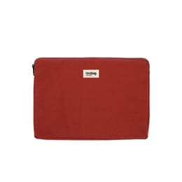 Cover 17-inches laptops - Cotton - Red