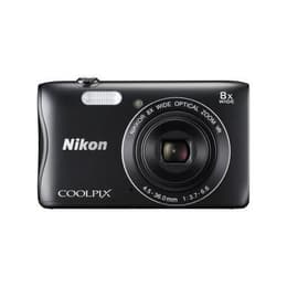 Nikon Coolpix S3700 Compact 20 - Black