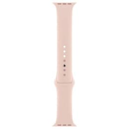 Apple Watch Series 7 (2021) GPS + Cellular 41 mm - Stainless steel Gold - Sport band Pink
