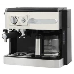 Espresso coffee machine combined Without capsule Delonghi BCO 420 1L - Silver/Black