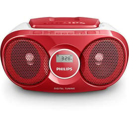 Poste radio CD Rouge Philips AZ25R/12 Radio